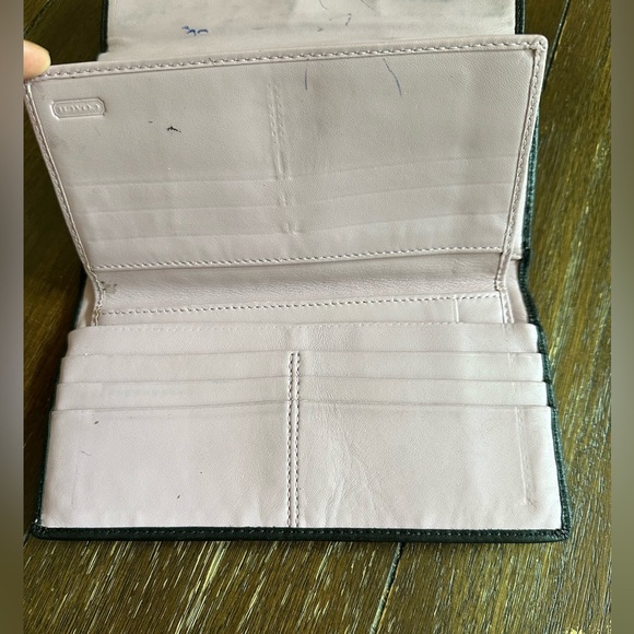 Vintage Coach tri fold wallet & checkbook holder - Picture 7 of 14